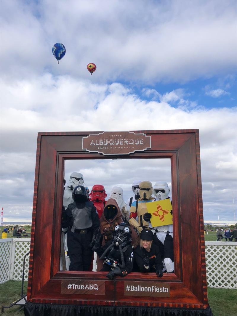 Balloon Fiesta Frame Star Wars