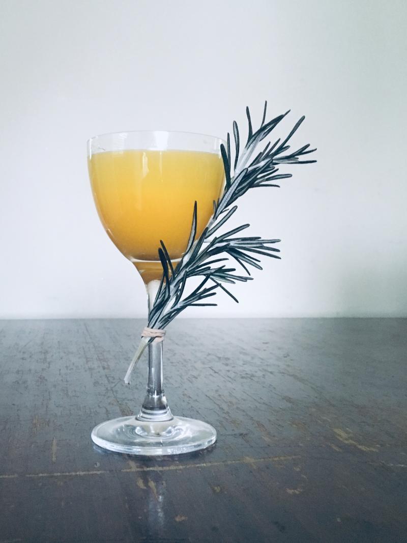 Pumpkin Gimlet Cocktail