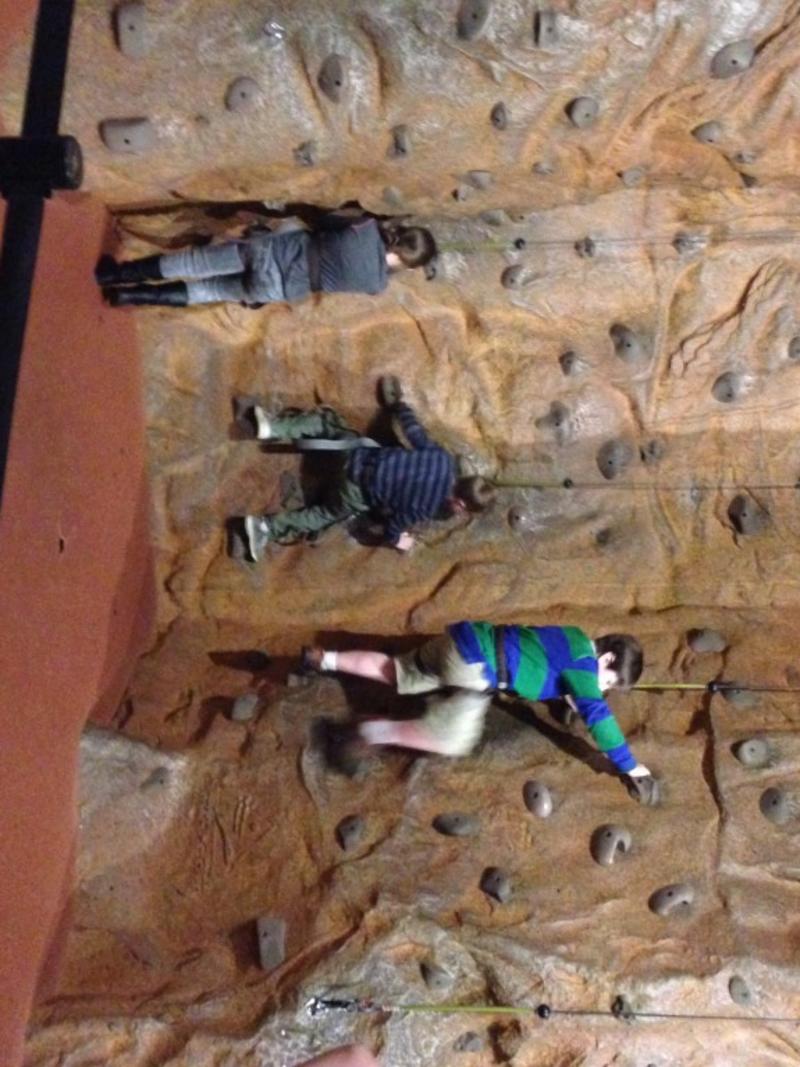 Rock Climbing at the U.S. Space & Rocket Center