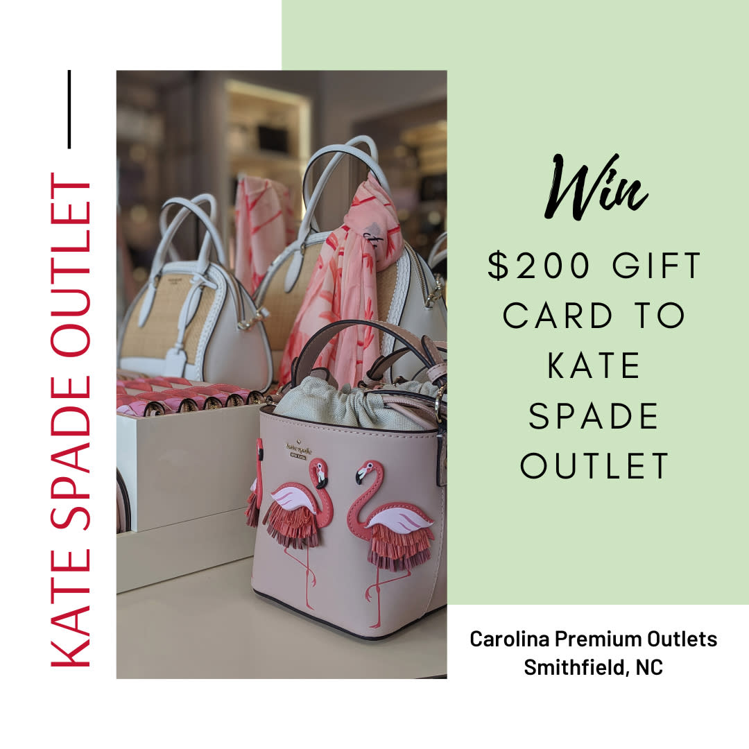 Kate Spade Outlet promotion to win a $200 gift card.