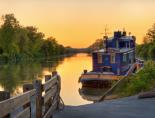 2012 Photo Contest winner “Sunset at Lock 33? by Gary Eisenhart
