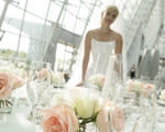 Bride By Table