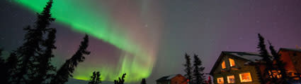 Aurora at Cleary Summit, Alaska