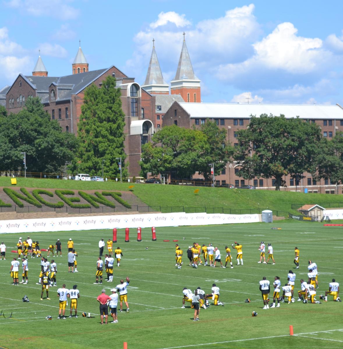 Steelers Training Camp, Saint Vincent College