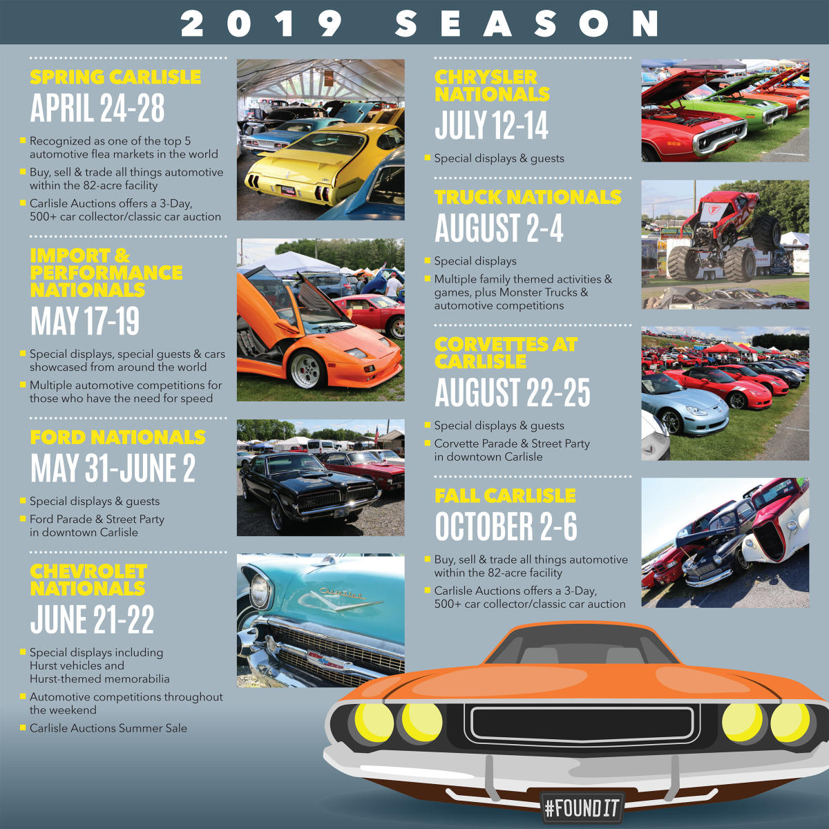 Start Your Engines Car Show Season in the Cumberland Valley