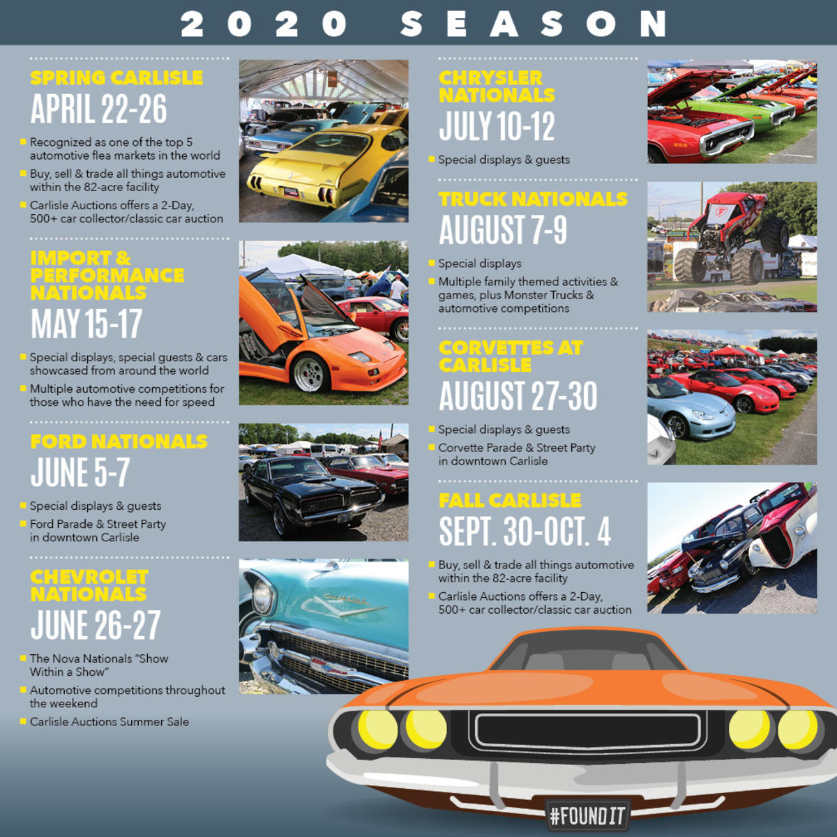 2020 Car Show Infographic