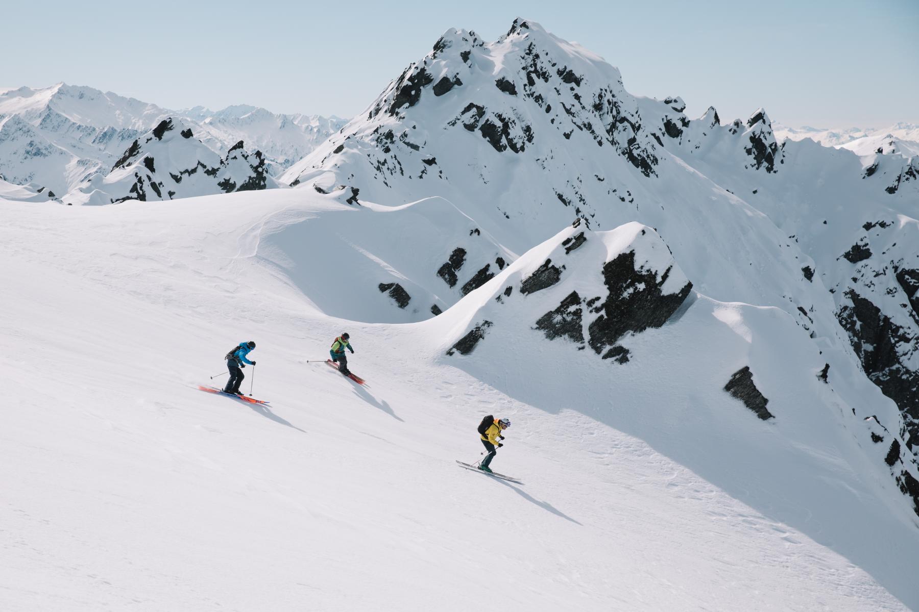 Backcountry skiing Queenstown