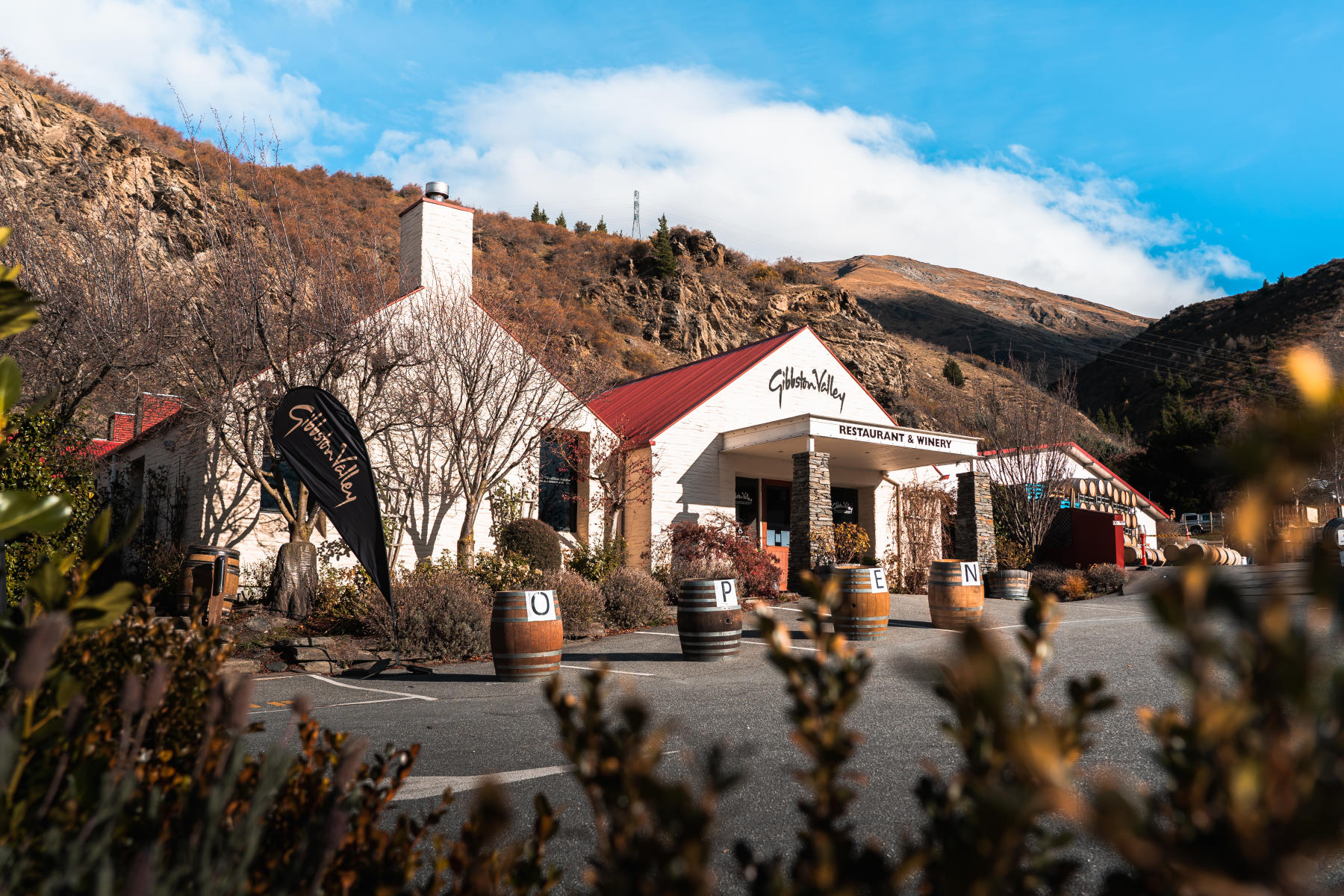 Central Otago cellar door, New Zealand Wine