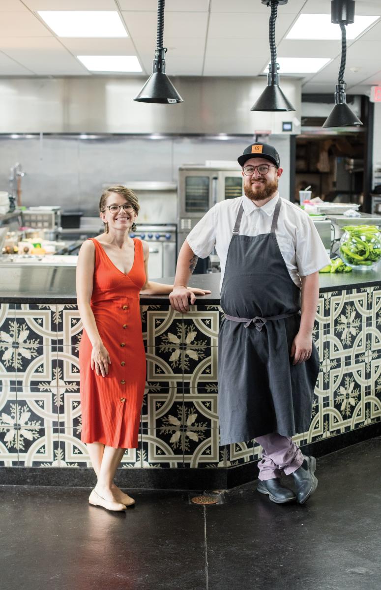 Chef Sean Sinclair and his wife, Katey, aim to bring destination dining to Kin, a restaurant where everyone is family.