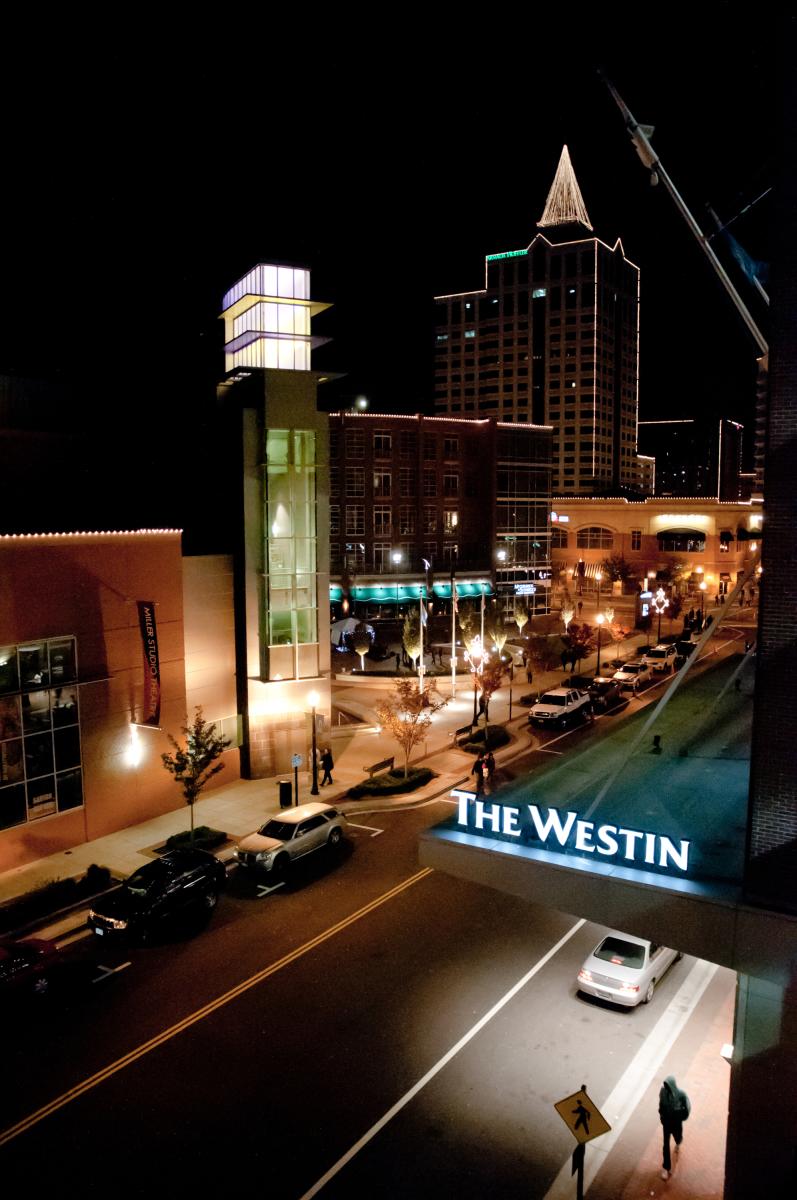 Exterior of the Westin at Town Center In Virginia Beach