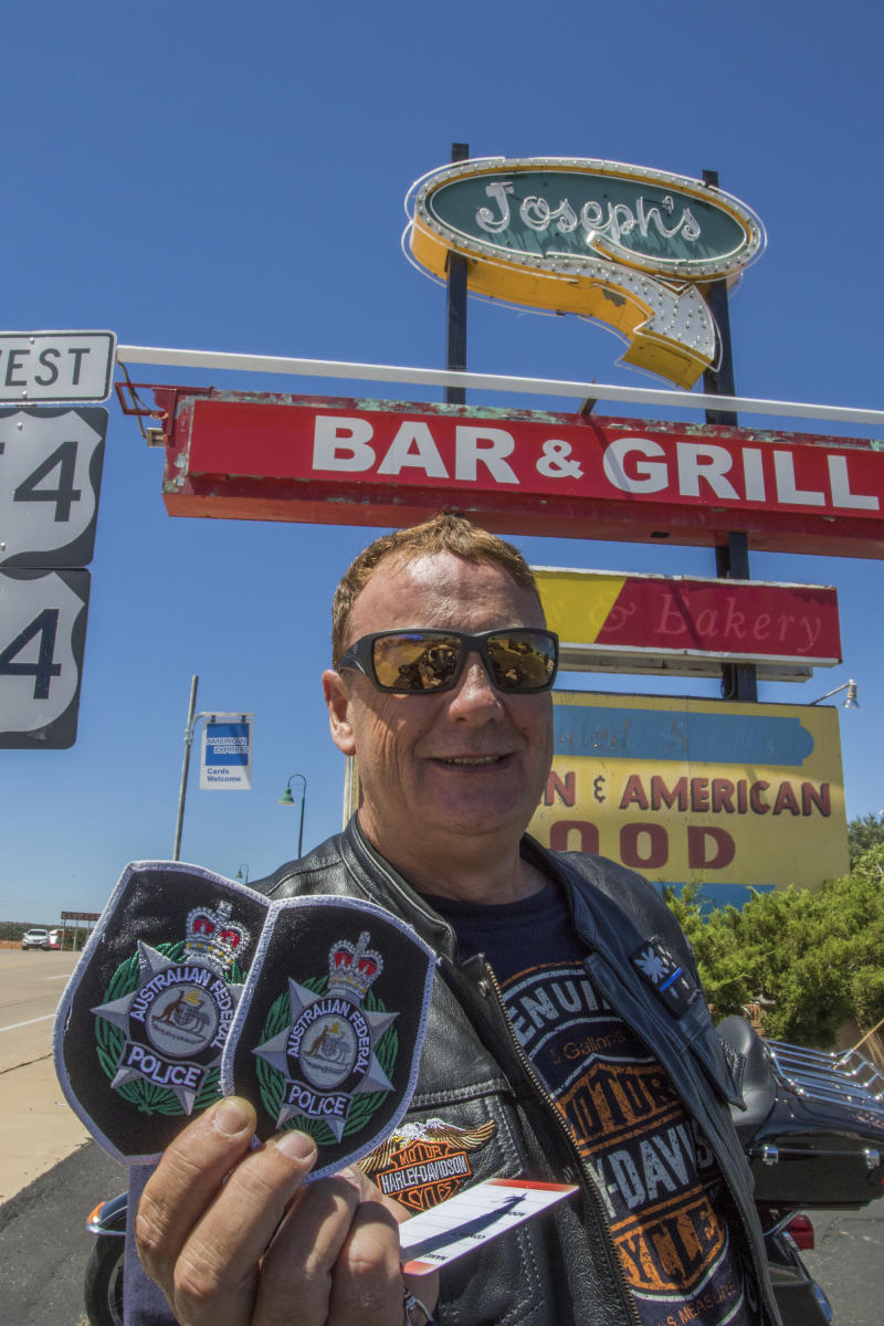 Route 66 Santa Rosa Joseph's Bar & Grill Australian Police