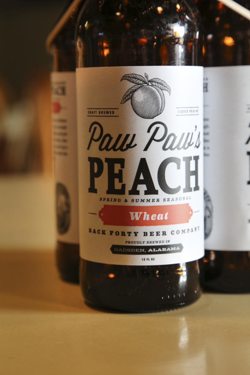 Back Forty Peach Beer