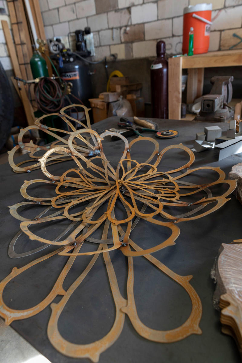 Details from Paula Castillo's workshop.