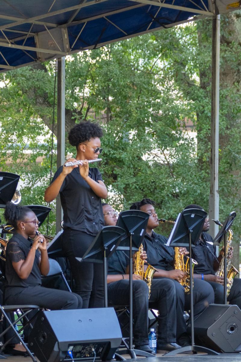 Jazz in the Park in Huntsville, Alabama