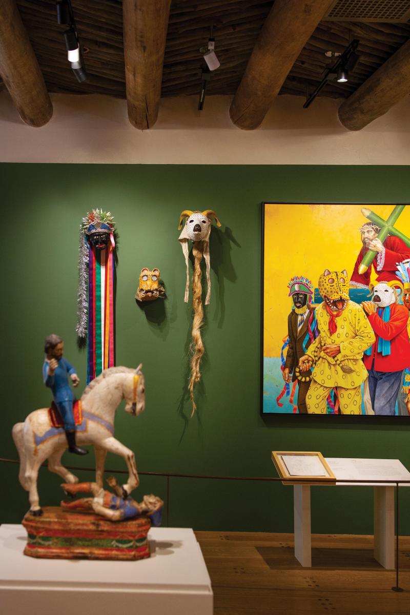 An exhibition of Paul Pietka's work at Museum of Spanish Colonial Art