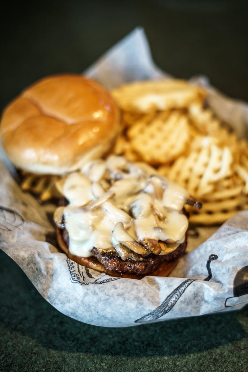 Brother's Bar & Grill's Mushroom Burger in Rochester, MN