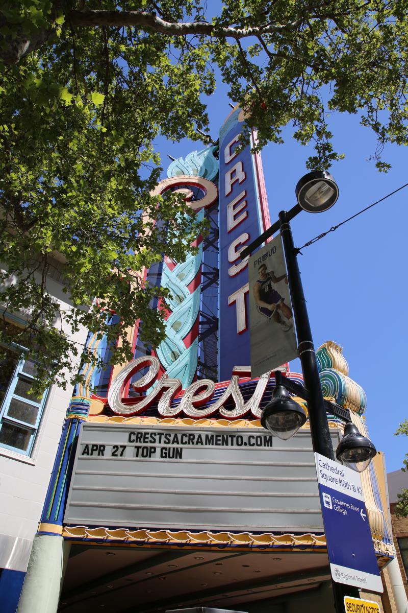 Crest Theater Marquee