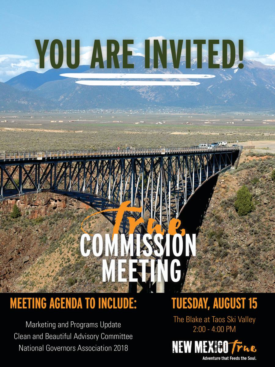August Tourism Commission Meeting