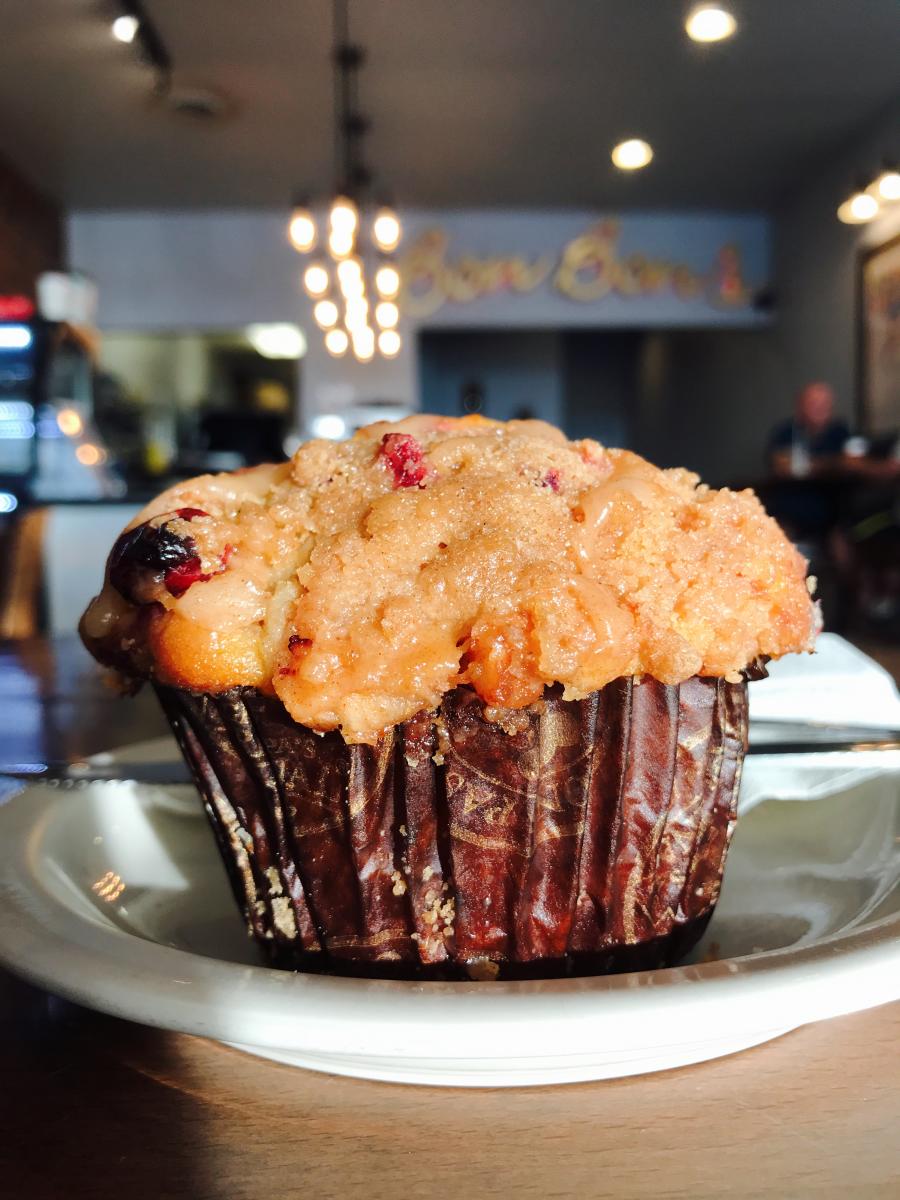 Muffin from Bon Bon's Coffee