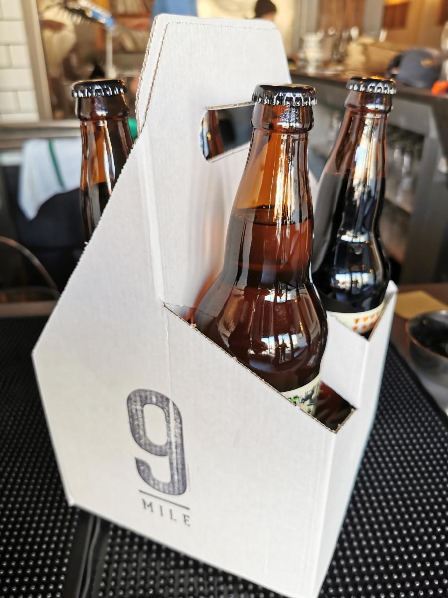 Beer to go from 9 Mile Legacy in Saskatoon, SK