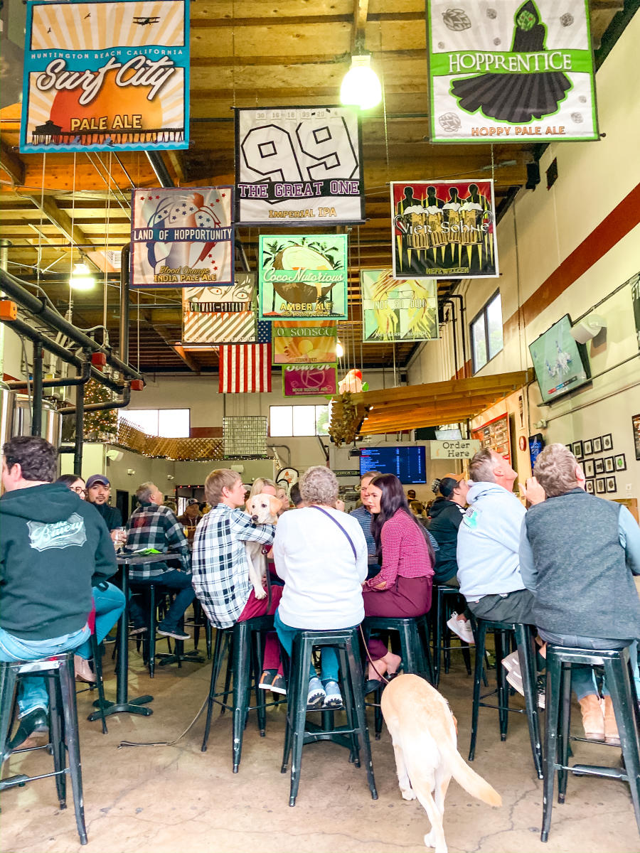 Four Sons Brewery in Huntington Beach