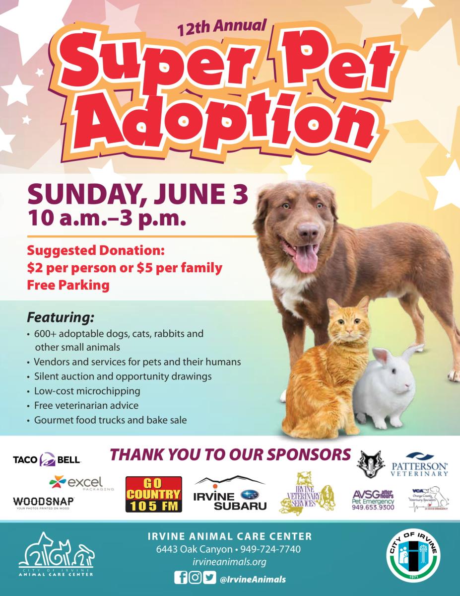 super pet adoption full flyer