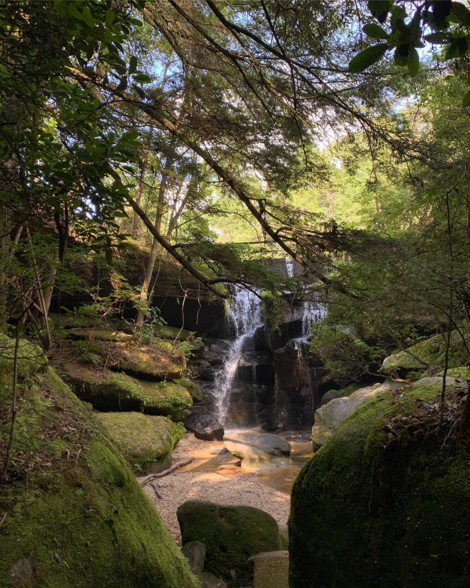 rainbow falls