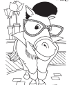Coloring Page - Krewe of Barkus and Meoux