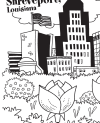 Coloring Page - Downtown Shreveport