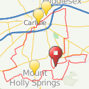 Boiling Springs to Mt. Holly Springs and Carlisle