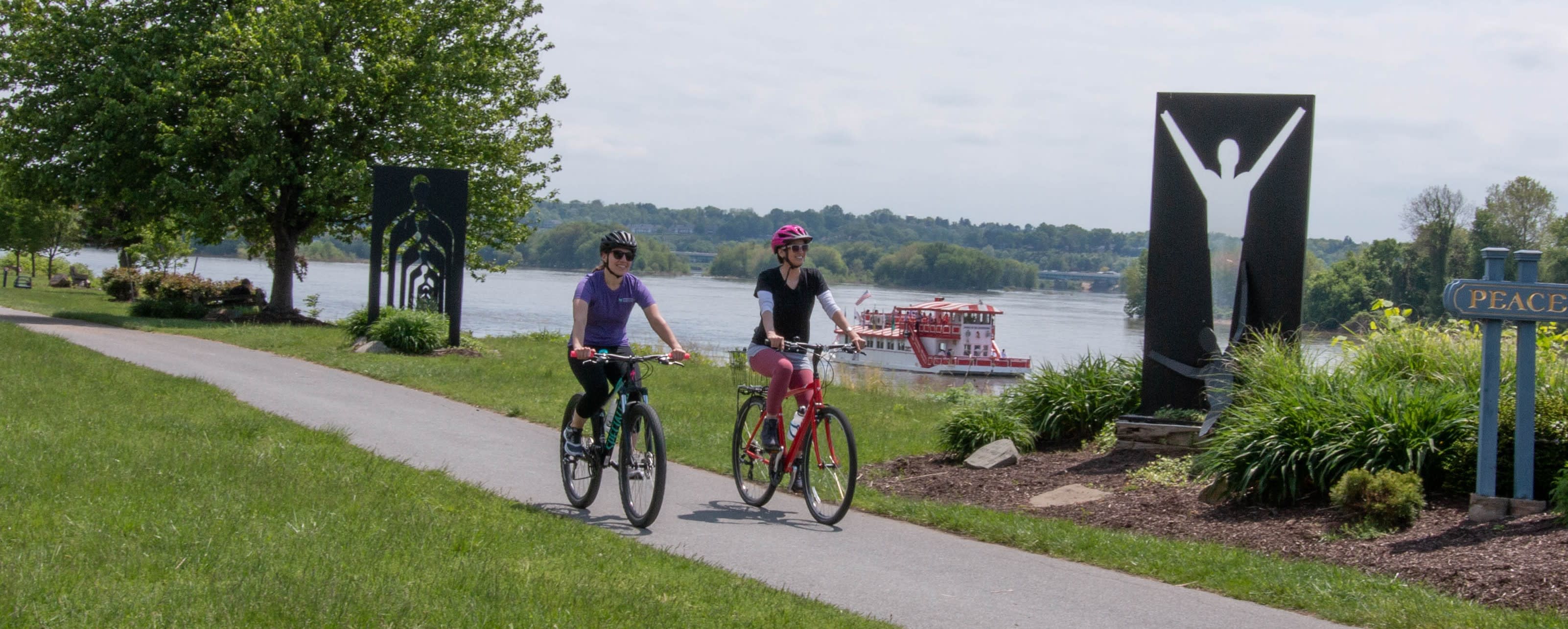 dedicated bike trails near me