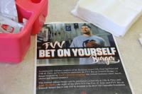 Bet on Yourself Burger poster