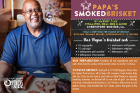 Papa's Smoked Brisket by Pitmaster Harvey Clay at Real BBQ & More