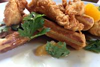 Chicken and Waffles Junk Ditch Brewing Company