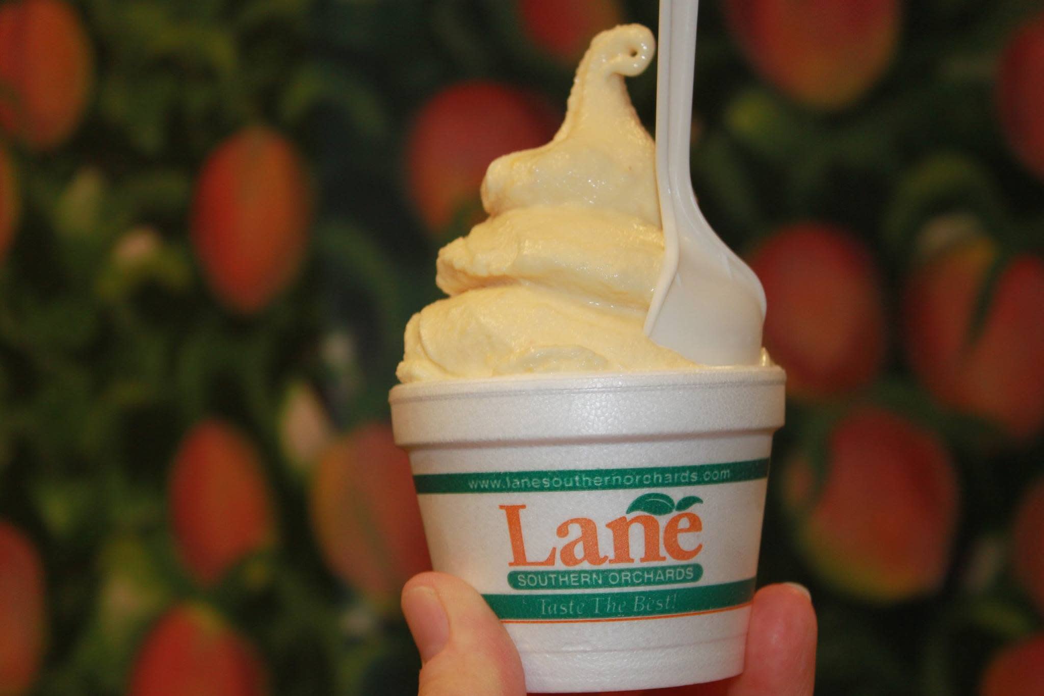 Lane Southern Orchard Peach Ice Cream