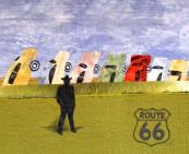 In 2013, the Route 66 Traveling Quilts collection of 56 quilts honoring the historic highway that spans eight U.S. states will travel to the Great Lakes Seaway Trail Beauty of the Byways Quilt Show in Sackets Harbor, NY, March 16-17 and March 23-24, 2013.