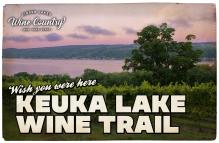 Keuka Lake Wine Trail Postcard