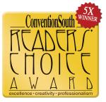 5X winner of Convention South Readers Choice Award