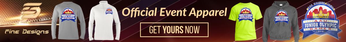 AAUJO Event Apparel Banner Ad