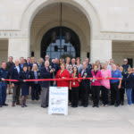 Friends of the New Braunfels Public Library ribbon cutting
