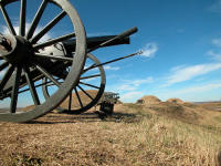 Canons at Fort Fisher State Historic Site