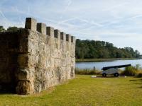 Fort Frederica is a popular and free historical attraction for kids in the Golden Isles of Georgia