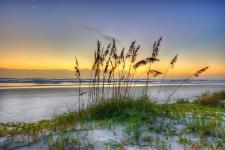 Ponce Inlet Sunrise on the beach