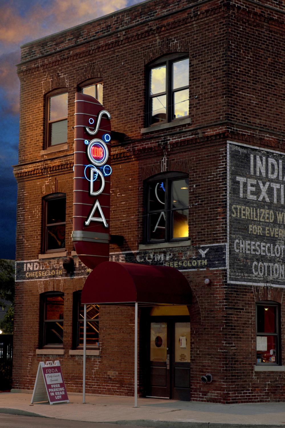 Club Soda Exterior