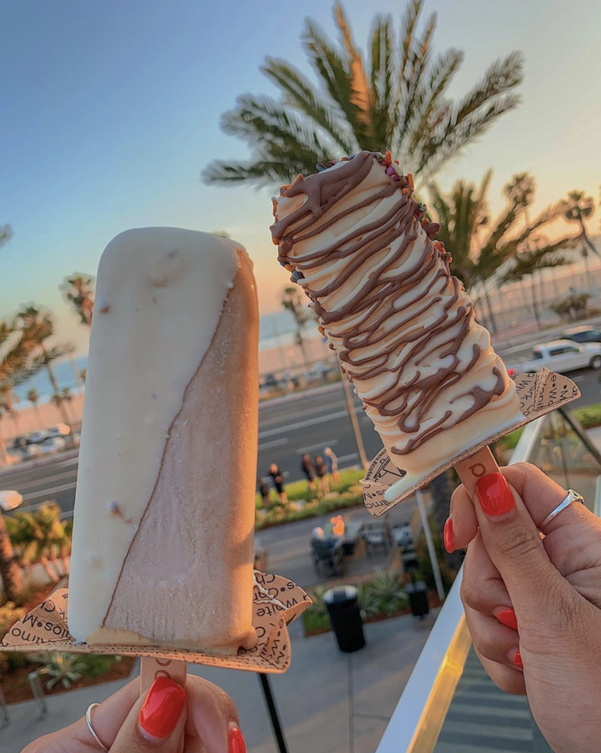 Unique popsicles at Popbar in Huntington Beach
