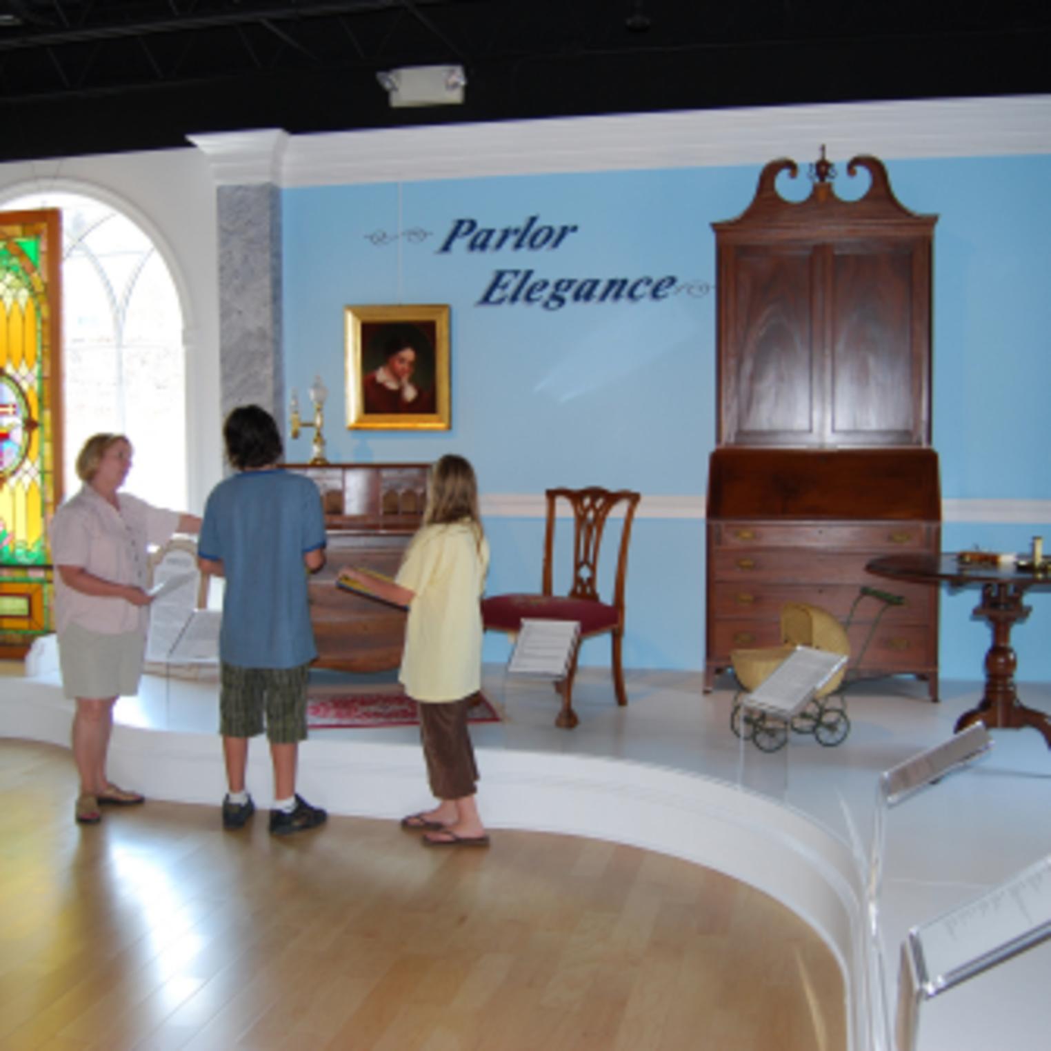 Parlor Elegance Exhibit at Cumberland County Historical Society