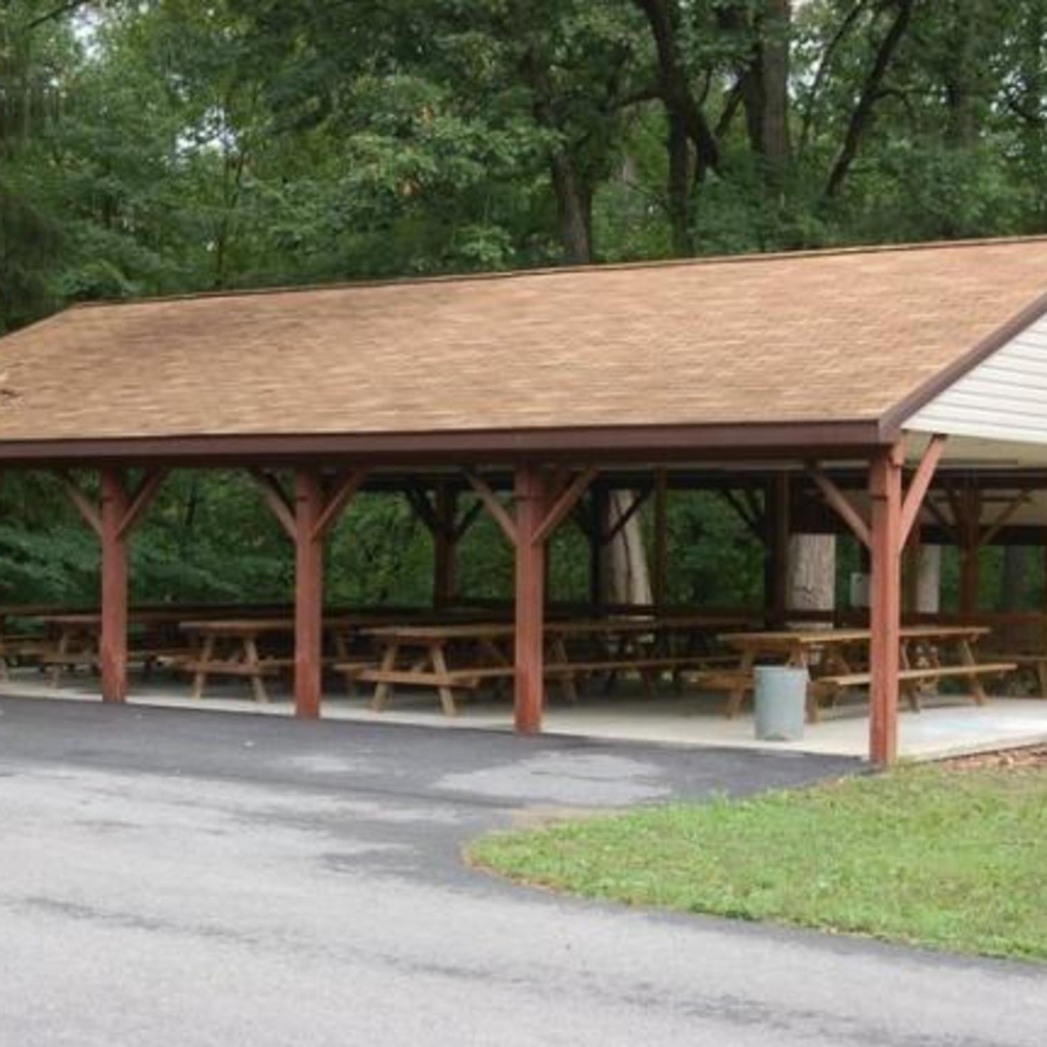 Outdoor Pavilion at Mount Asbury Retreat Center