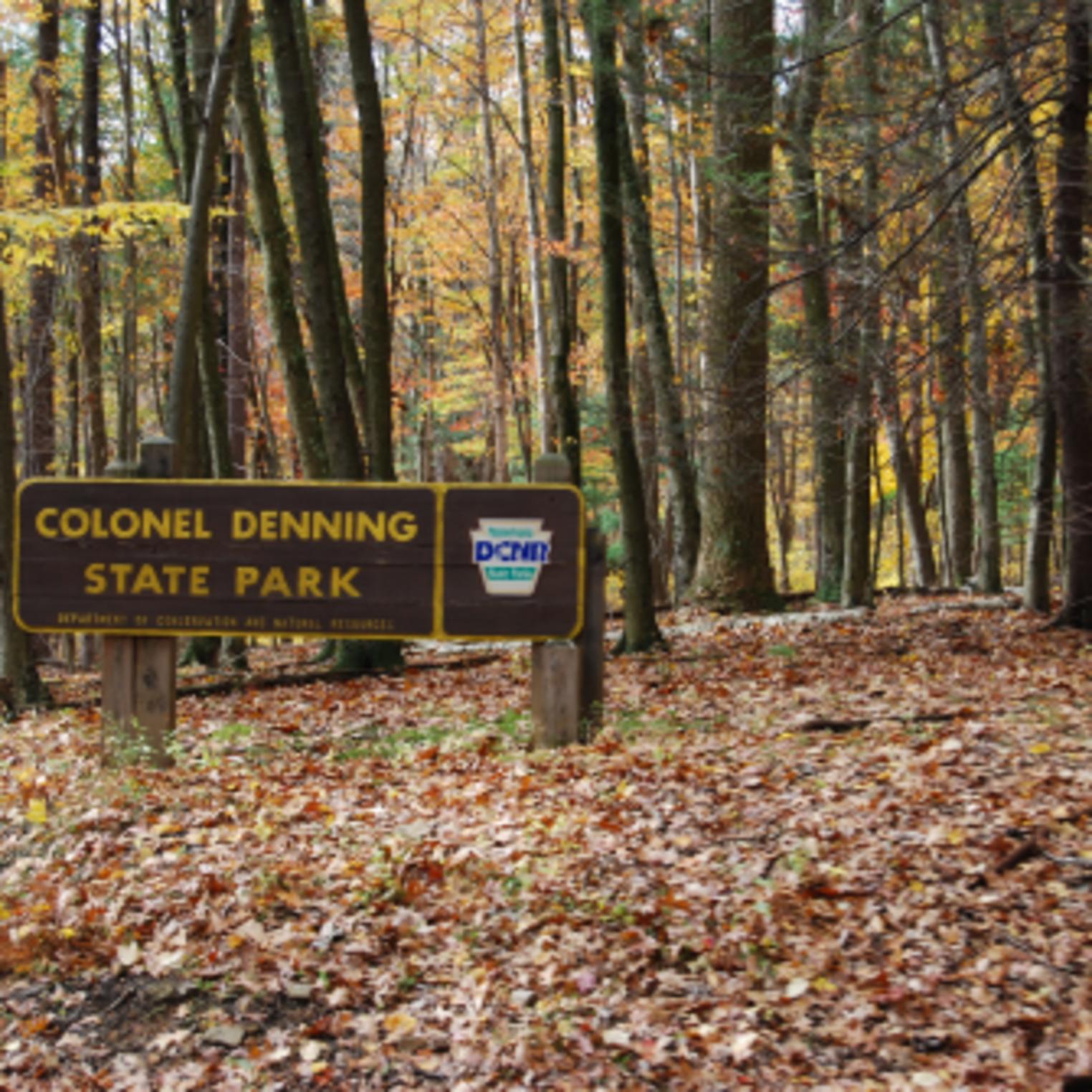 Colonel Denning State Park Sign