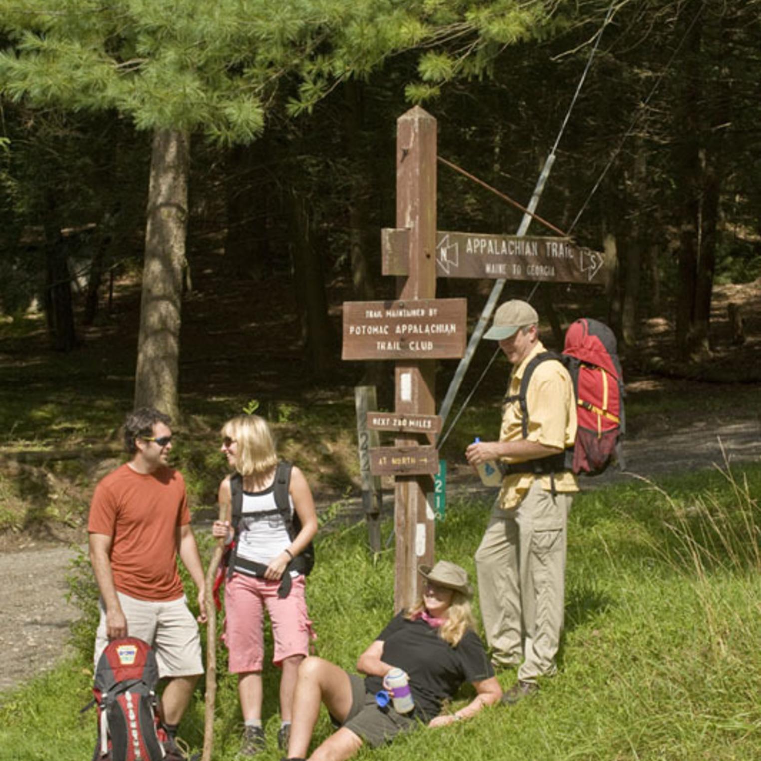 Appalachian Trail near Pine Grove Furnace State Park