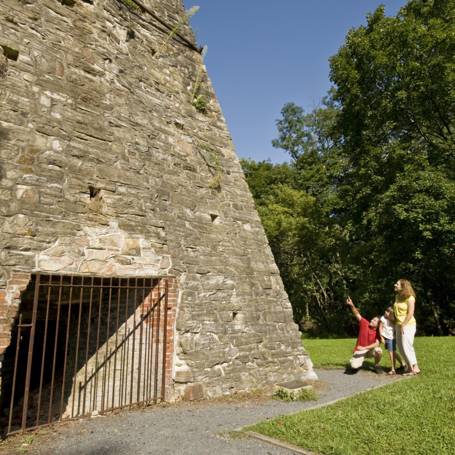 Boiling Springs Furnace at Historic Iron Works Park